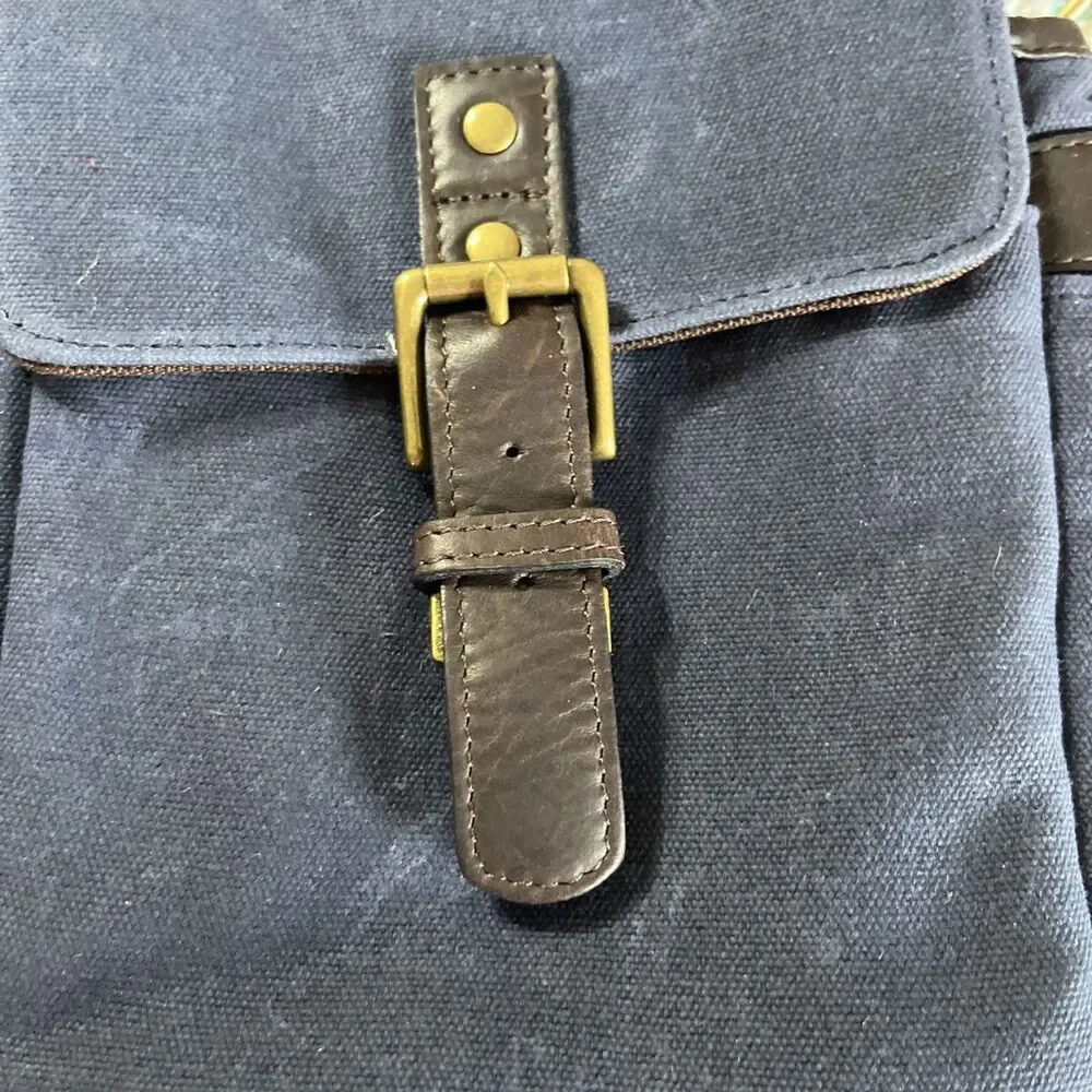 ONA Bond Street Camera Bag Oxford Blue, Wax Canvas